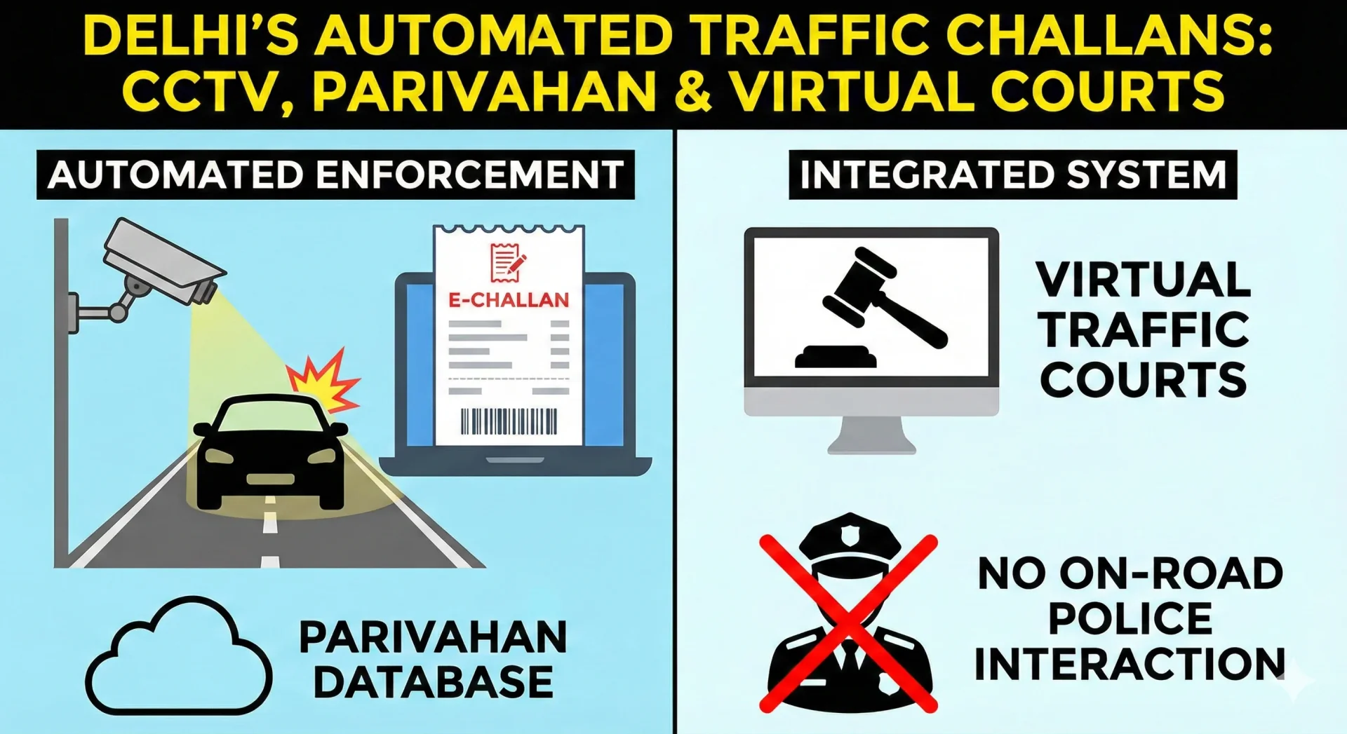 Delhi Traffic e-Challan Payment Guide (DL)